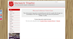 Desktop Screenshot of bromleytemple.org